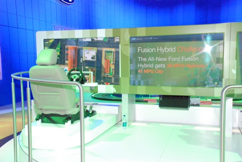 Ford Fusion EcoDriving Simulation