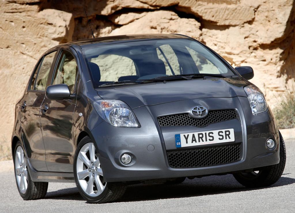 Toyota Yaris. If you're not into hatchbacks but want a cheap, fuel efficient