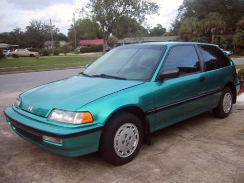 1991 Honda civic dx hatchback gas mileage #6