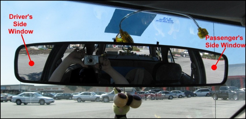 The No Blind Spot Rear View Mirror