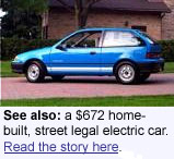 $672 home built electric car