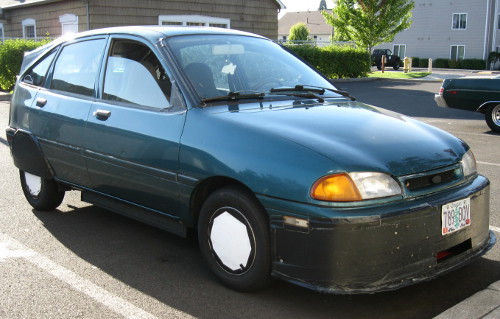 96 Ford festiva owners manual #5