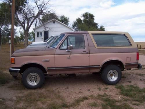 Gas mileage for 1989 ford bronco #6