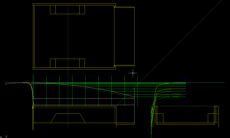 CAD drawings as of 09012010.  working on x-sections that I'll use to lay the pink foam over.