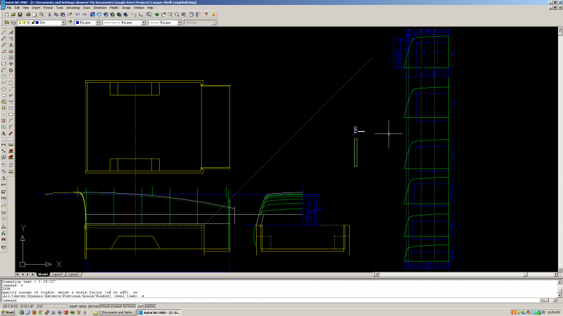 CAD 09042010 - added x-sections for shell.  planning on cutting those in the next couple of days.