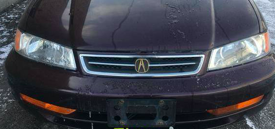 Acura EL invisible grille block: black choroplast stuck with tape behind the upper grille. Also, bottom grille block on my car where the center licence plate sits.