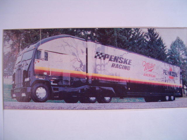 penske low drag 18 wheeler