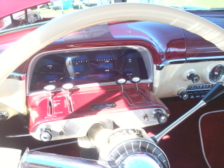 Dakota Digital gauge cluster mounted in a 1954 Mercury. Ecomodder's delight.