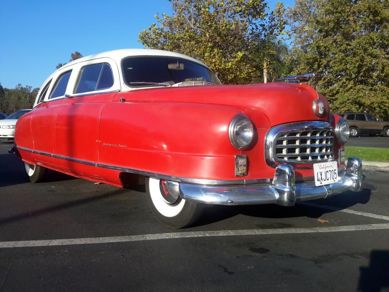 A 1949 Nash Airflyte.