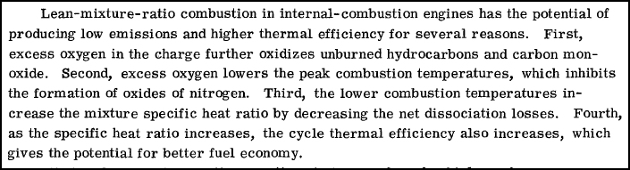 Page 4 - May 1977 NASA Research Document
Title :
EMISSIONS AND TOTAL ENERGY CONSUMPTION OF A MULTICYLINDER PISTON ENGINE RUNNING ON GASOLINE AND A HYDROGEN-GASOLINE MIXTURE