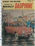 Economy Cars Magazine - summer 1958 - Renault Dauphin