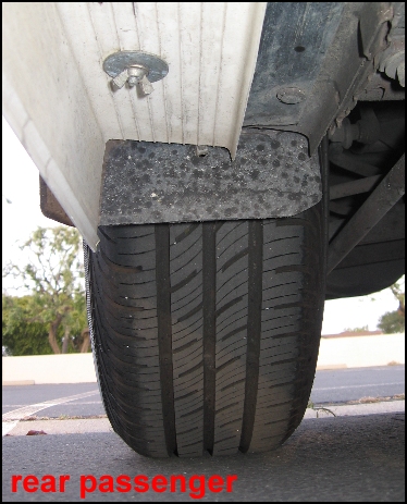 wheel spat rear