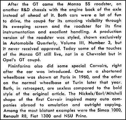 corvair copycats
Automobile Quarterly, Volume VIII Number 4, Summer 1970
Remember the Corvair?  Here's A Look At What We Lost