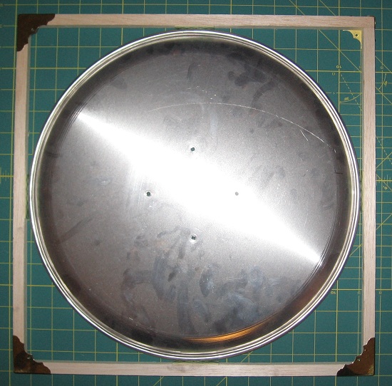 wheel cover frame