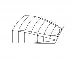 Line Drawing of FastBack AeroCap for 2000 GMC