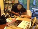 Dad helping a little with the soldering