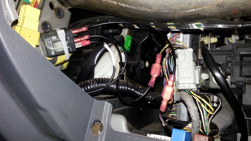 2002 Civic LX Kill Switch Relay and connections