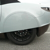 Wheel cover with Protos electric racer - seen at EVS24 - reducing drag -more in http://www.recodrive.eu