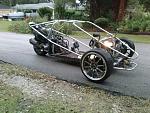 My reverse trike project