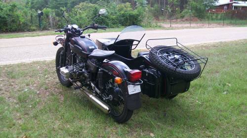 A modern version, of a Russian "Clone," of a 1939 BMW R-71 motorcycle!