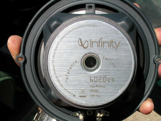 Infinity 6020CS Speaker for Front Door Backview