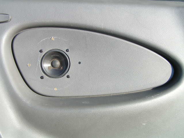 Pioneer TS P461 Installed Into Rear Panel Full View