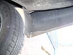 Tie raps in the rear bumper uses existing holes to support the corrugated plastic.