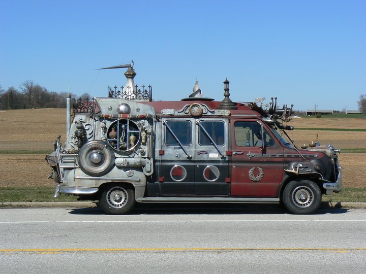 Vanadu Ford Art Car Right Side