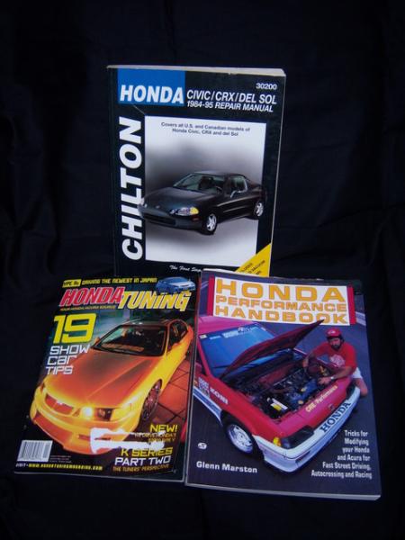 HONDA books for sale