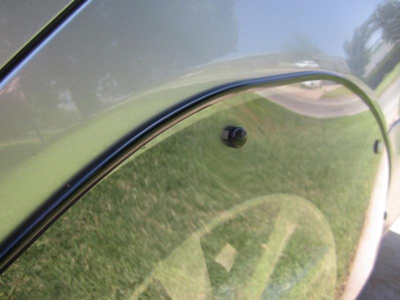 APRIL 2011:

close up of skirt with black cover on nylon bolt