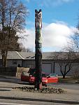 Having a bit of fun with a picture game I play over at CRXcommunity. (My CRX with a totem pole.)