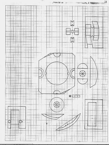 Gearturbine Technical Draw Rotor Parts