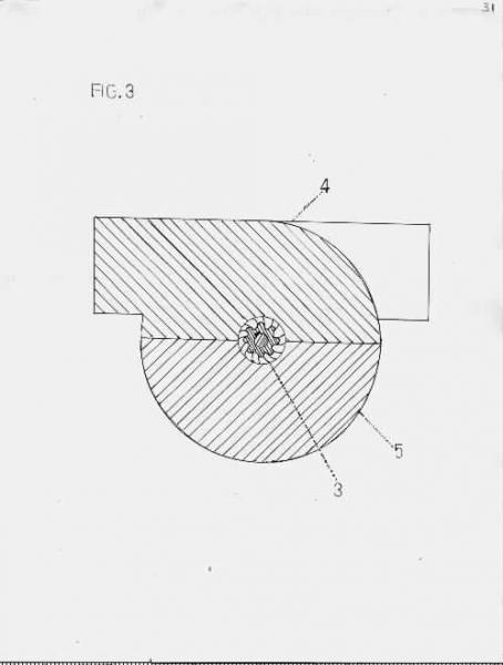 Imploturbocompressor front cut at the midle