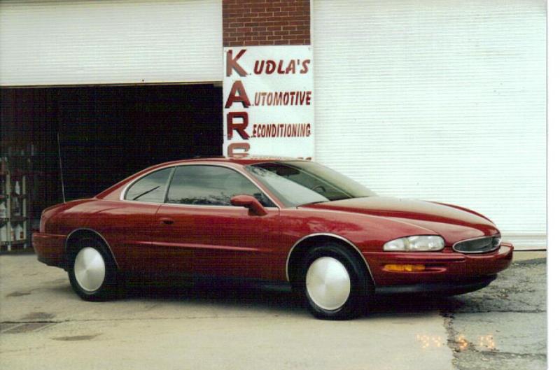 This was my what my Candy red and silver Riv looked like before I painted it Candy. This car is reconstructed, It was hit in the front and down the right side and totalled by insurance. This pic is right after I fixed the damage. It had 71,000 mile on it at the time. It now has 175k + or -