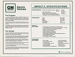 Impact 3 specs