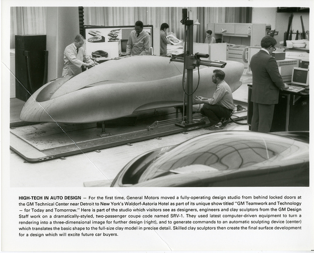 GM Design Studio, 1988. Publicity shot.