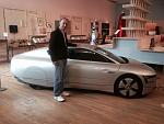 Volkswagen XL1 (3rd generation prototype) on display at Design Museum London May 2014