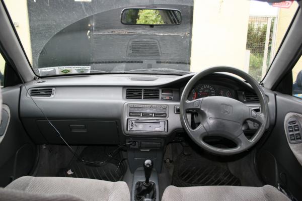 interior. Looks a little battered but thats what 16 years do to a car!